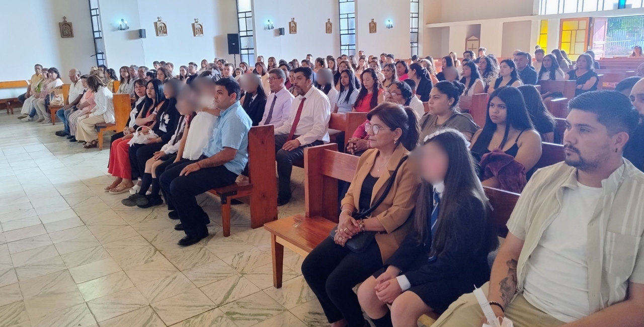 Celebramos el bautizo de nuestros/as estudiantes